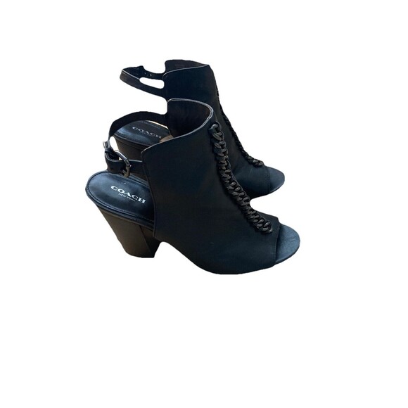 Coach Black Ankle Booties - Picture 4 of 15